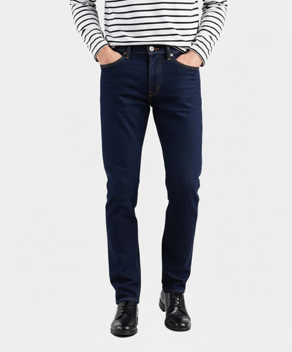 Pantalón Levis® 501 Fit Original Caballero 005010115 Moderno Azul Oscuro Liso 32-32