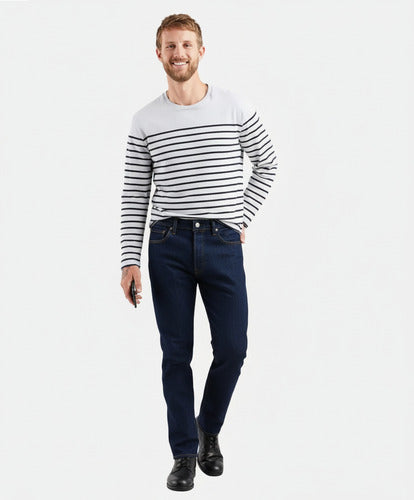 Pantalón Levis® 501 Fit Original Caballero 005010115 Moderno Azul Oscuro Liso 32-32
