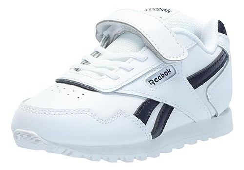 Tenis Reebok  Royal Glide 1v Infantil 100074612 Clásicos Blanco Lisa 12 Mx