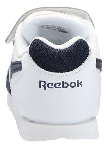 Tenis Reebok  Royal Glide 1v Infantil 100074612 Clásicos Blanco Lisa 12 Mx