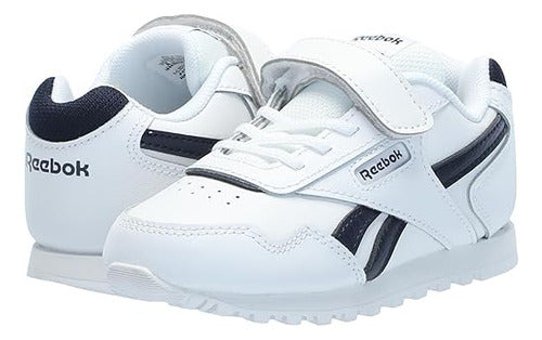 Tenis Reebok  Royal Glide 1v Infantil 100074612 Clásicos Blanco Lisa 12 Mx