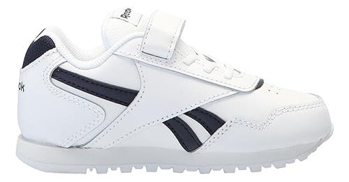 Tenis Reebok  Royal Glide 1v Infantil 100074612 Clásicos Blanco Lisa 12 Mx