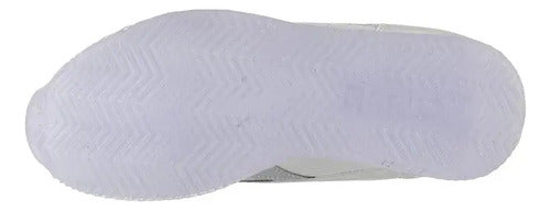 Tenis Reebok Royal Cl Jog 3.0 1v Niña 100074587 Moderno Blanco/violeta Lisa 20 Mx