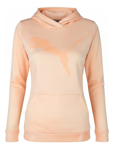 Sudadera Puma Urban Sports Big Cat Dama 59404563 Uso Diario M Melón Lisa