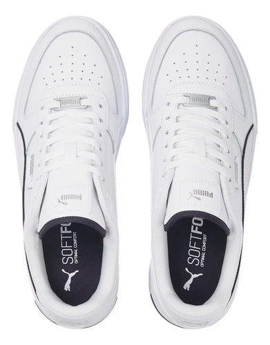 Tenis Puma Caven Dime Caballero 38495306 El Más Buscado Blanco Lisa 28.5 Mx