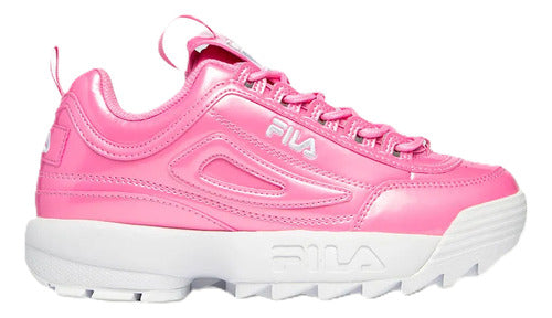 Tenis Fila Disruptor I I Premium Metallic 5xm02365668 Moda Chicle