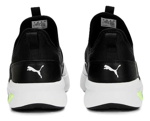 Tenis Puma Softride Enzo Evo Slip On Unisex 37787503 Orig Negro/blanco Lisa 29 Mx