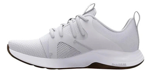 Tenis Under Armour Charged Breathe Lc Tr Dama 3025058102 Blanco Lisa 25.5 Mx