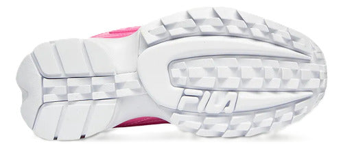 Tenis Fila Disruptor I I Premium Metallic 5xm02365668 Moda Rosa Chicle Lisa 23.5 Mx