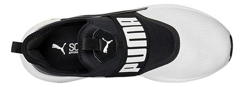 Tenis Puma Softride Enzo Evo Slip On Unisex 37787503 Orig Negro/blanco Lisa 29.5 Mx