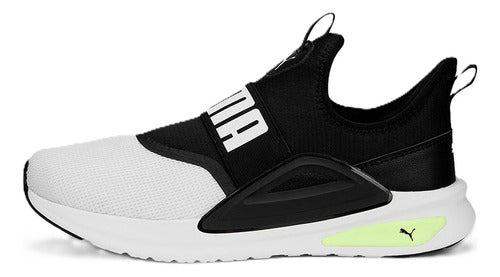 Tenis Puma Softride Enzo Evo Slip On Unisex 37787503 Orig Negro/blanco Lisa 29.5 Mx