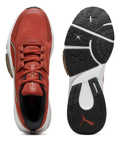Tenis Puma Pwrframe Tr 3 Caballero 37948211 Estilo Clásico Bordó Lisa 28 Mx