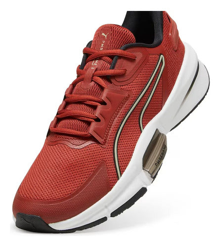 Tenis Puma Pwrframe Tr 3 Caballero 37948211 Estilo Clásico Bordó Lisa 28 Mx