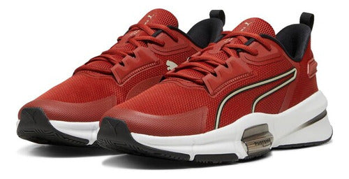 Tenis Puma Pwrframe Tr 3 Caballero 37948211 Estilo Clásico Bordó Lisa 25.5 Mx