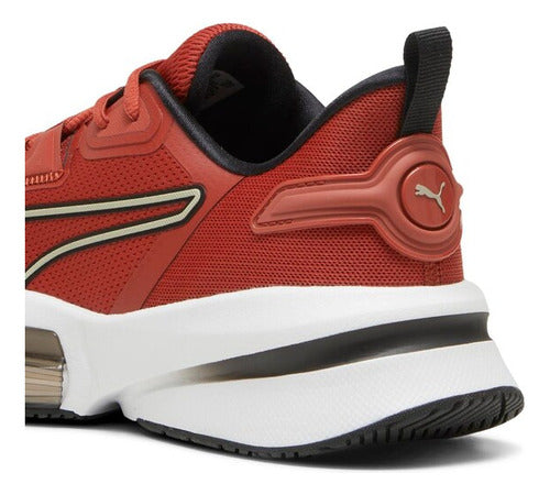 Tenis Puma Pwrframe Tr 3 Caballero 37948211 Estilo Clásico Bordó Lisa 25.5 Mx