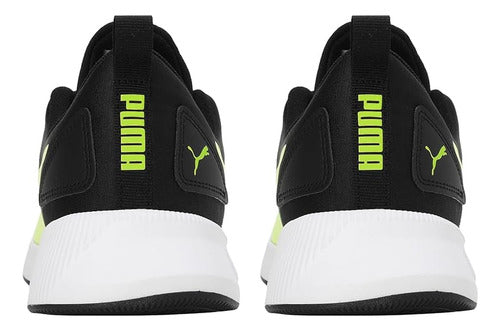Tenis Puma Flyer Runner Mesh Caballero 19534314 Rendimiento Negro/verde Limón Lisa 28 Mx