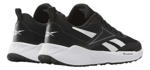 Tenis Reebok Energen Run Niña 100211312 Máxima Comodidad Y Soporte Negro Lisa 17 Mx