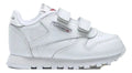 Tenis Reebok Classic Leather 2v Kids Unisex 100010355 Confortable Ajustable Blanco Lisa 11 Mx
