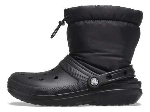 Botas Crocs Classic Lined Neo Puff Negro 207940001 Original Negro Liso 21