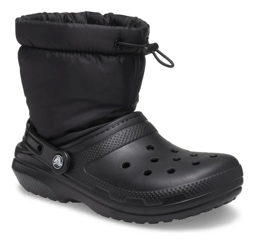 Botas Crocs Classic Lined Neo Puff Negro 207940001 Original Negro Liso 21