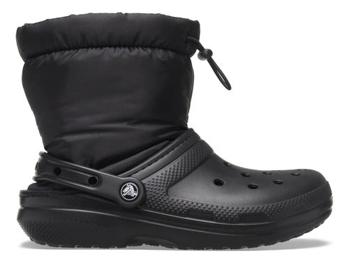 Botas Crocs Classic Lined Neo Puff Negro 207940001 Original Negro Liso 21