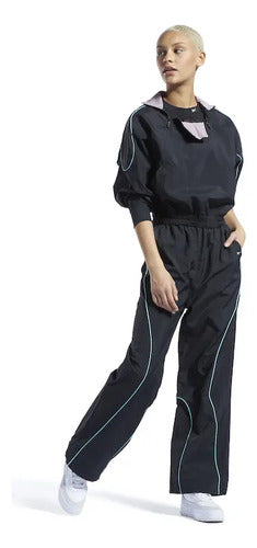 Chamarra Reebok Cl Heritage Coverup Dama Hg1176 En Tendencia Negro Xs Lisa