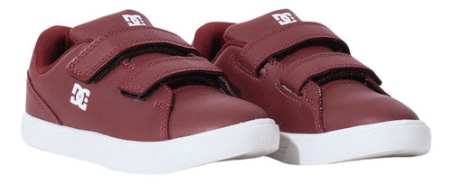 Tenis Dc Shoes Notch Sn V Mx Kids Adbs3003685bd Urbano Vino Lisa 19 Mx