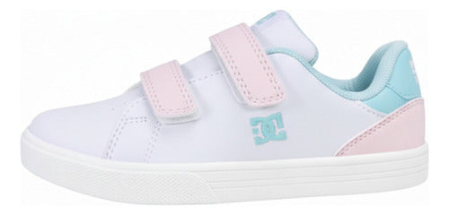 Tenis Dc Shoes Notch Sn V Mx  Shoe Xwbn Niña Adgs100094xwbn Blanco Lisa 21 Mx