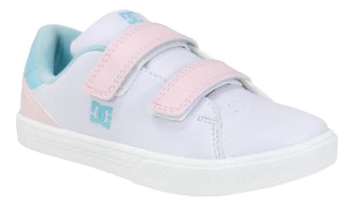Tenis Dc Shoes Notch Sn V Mx  Shoe Xwbn Niña Adgs100094xwbn Blanco Lisa 21 Mx