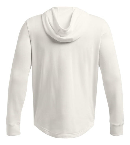 Sudadera Under Armour Rival Terry Graphic Hood-w 1386047112 S Blanco Lisa