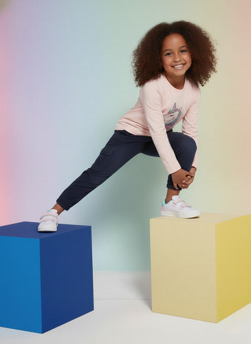 Tenis Dc Shoes Notch Sn V Mx  Shoe Xwbn Niña Adgs100094xwbn Blanco Lisa 18 Mx