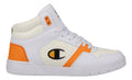 Tenis Bota Champion Court Hi Caballero Cas10286m Blanco/amar Blanco Lisa 26 Mx