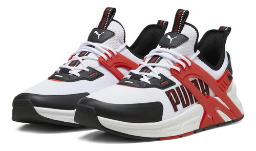 Tenis Puma Pacer Unisex 39524002 Gym Trainning Original Blanco Lisa 27.5 Mx