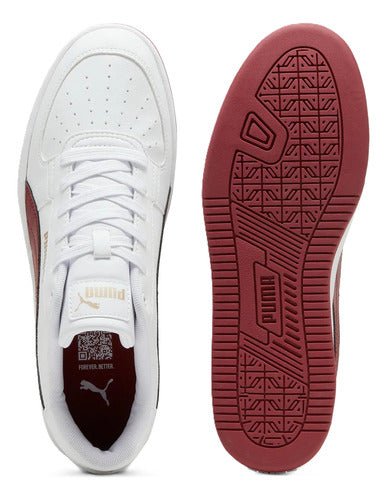 Tenis Puma Caven 2.0 Unisex 39229034 Casual En Tendencia Blanco Lisa 30 Mx