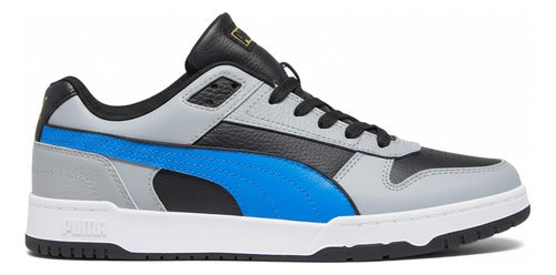Tenis Tipo Bota Puma Rbd Game Low Unisex Casual Negro/gris