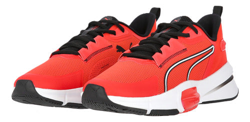 Tenis Puma Pwrframe Tr 3 Caballero 37948204 Deportivo Cómodo Coral Oscuro Lisa 29 Mx