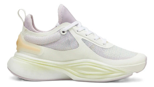Tenis Puma Pwr Nitro Squared Wns Summer Dama 37956602 Orig Beige/rosa Lisa 23.5 Mx