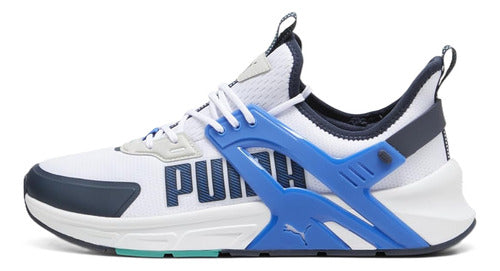 Tenis Puma Pacer Unisex 39524004 Gym Trainning Original Blanco Lisa 30 Mx