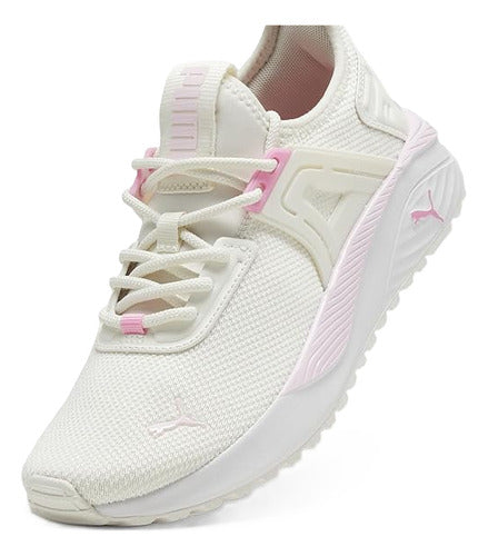 Tenis Puma Pacer 23 Dama 39231917 Confortable Moda Blanco Lisa 23 Mx
