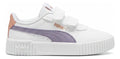 Tenis Puma Carina 2.0 V Inf Kids 38931820 Casual Confortable Blanco Lisa 11 Mx