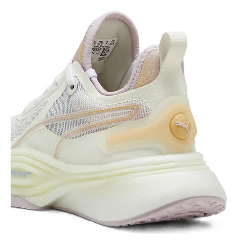 Tenis Puma Pwr Nitro Squared Wns Summer Dama 37956602 Orig Beige/rosa Lisa 23 Mx