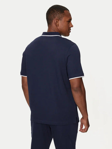 Playera Polo Identity Small Logo Caballero Orig