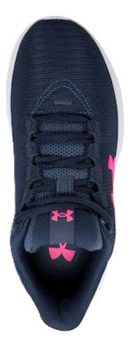 Tenis Under Armour Phade Rn 3 Dama 3028259044 Ultra Cómodo Versátil Original Azul Marino Lisa 22 Mx