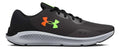 Tenis Under Armour Charged Pursuit 3 3024878100 Deportivo Ligero Original Negro Lisa 30 Mx