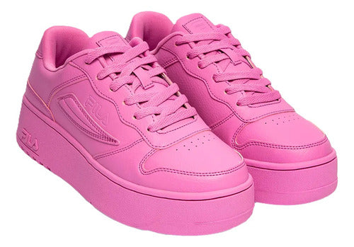 Tenis Fila Mgx-115 Dama En Tendecia Moderno Original Chicle