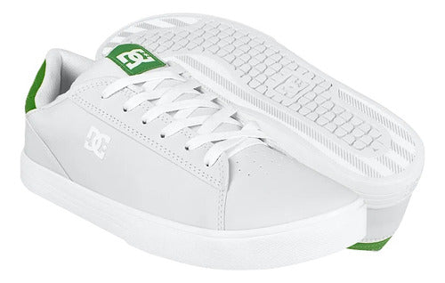 Tenis Dc Shoes Notch Sn Mx Shoe Wgn Caballero Adys100500wgn Ligero Casual Original Blanco Lisa 27 Mx