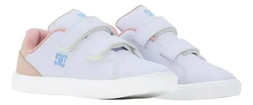 Tenis Dc Shoes Notch Sn V Mx Shoe Whk Kids Adgs100094whk Super Cómodo Blanco Lisa 21.5 Mx