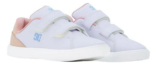 Tenis Dc Shoes Notch Sn V Mx Shoe Whk Kids Adgs100094whk Super Cómodo Blanco Lisa 21 Mx
