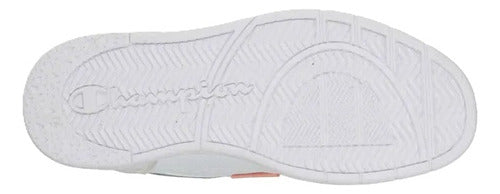 Tenis Champion 5 On 5 Lo Dama Ca102144w Casual Moderno Original Blanco Lisa 26 Mx