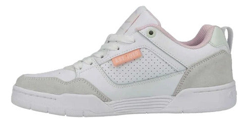 Tenis Champion 5 On 5 Lo Dama Ca102144w Casual Moderno Original Blanco Lisa 22 Mx